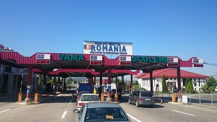 Isac Tarlapan a intrat în România prin PTF Sculeni