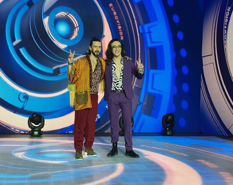 Theodor Andrei, reprezentantul României la Eurovision 2023, a participat ca invitat special la Finala Națională Eurovision Moldova 2023