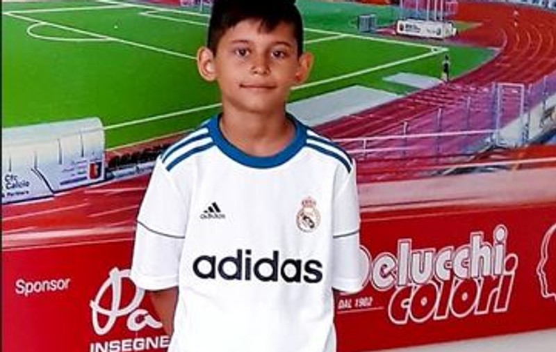 GALERIE FOTO & VIDEO / Povestea lui Giacomo, 11 ani: refuzat în Timișoara, primit la Real Madrid. ”Fotbal pe 2%!”