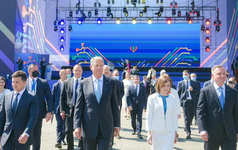 Klaus Iohannis, la Chișinău: „România a fost primul stat din lume care a recunoscut independența Republicii Moldova”