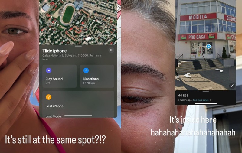 O vedetă de pe TikTok și-a găsit telefonul furat într-un magazin de mobilă din Botoșani: „Nu am fost niciodată în România!”