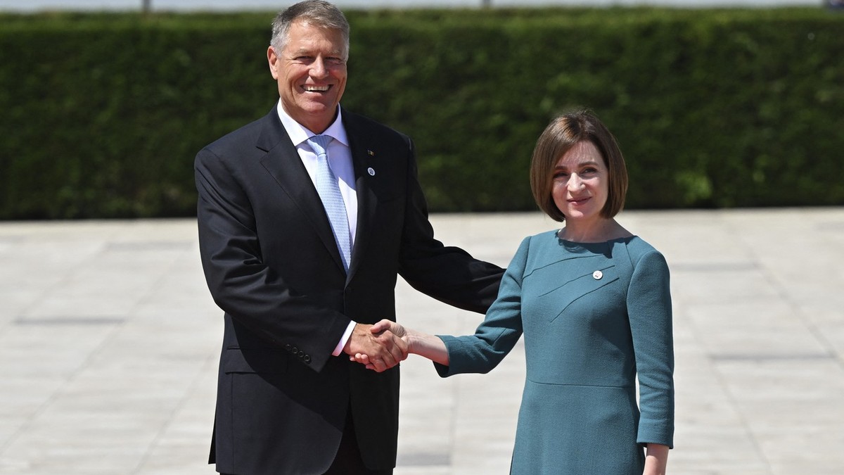 Klaus Iohannis și Maia Sandu