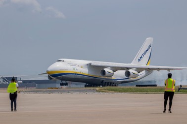 Așa arăta Antonov AN-225 Mriya, înainte să fie bombardat. Foto: Epa