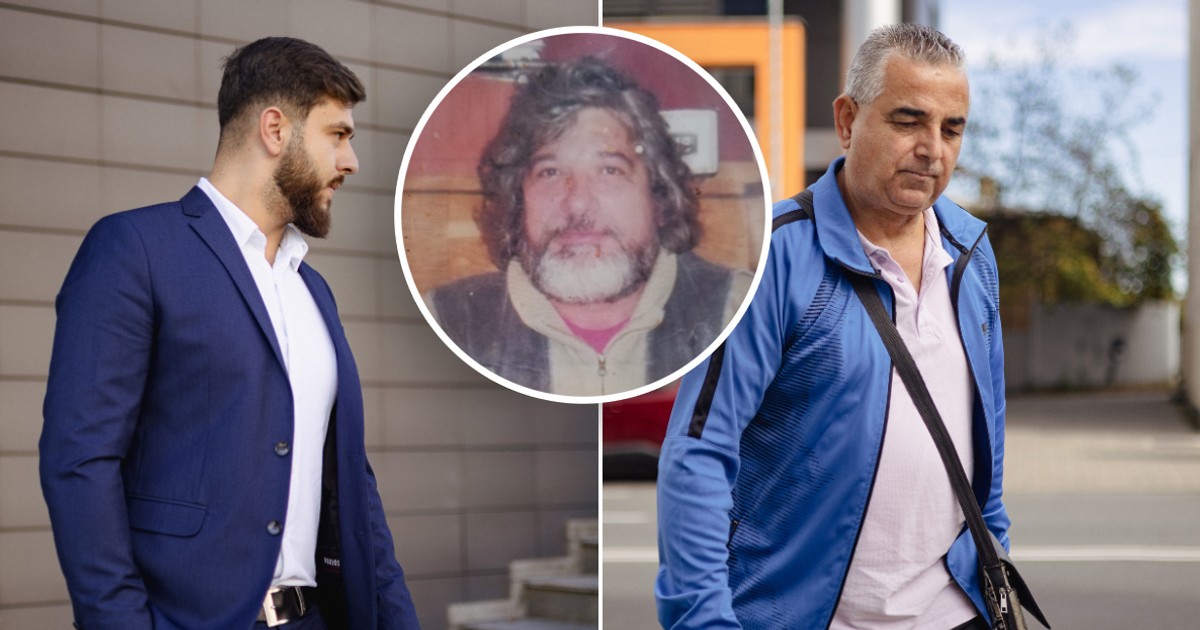 Daniel Petruț Drăghici (stânga), agent de poliție, și Ilie Nicolae Florea (dreapta), polițist pensionat între timp, sunt acuzați că i-au provocat moartea lui Alexandru Barbu (centru). Foto Eli Driu