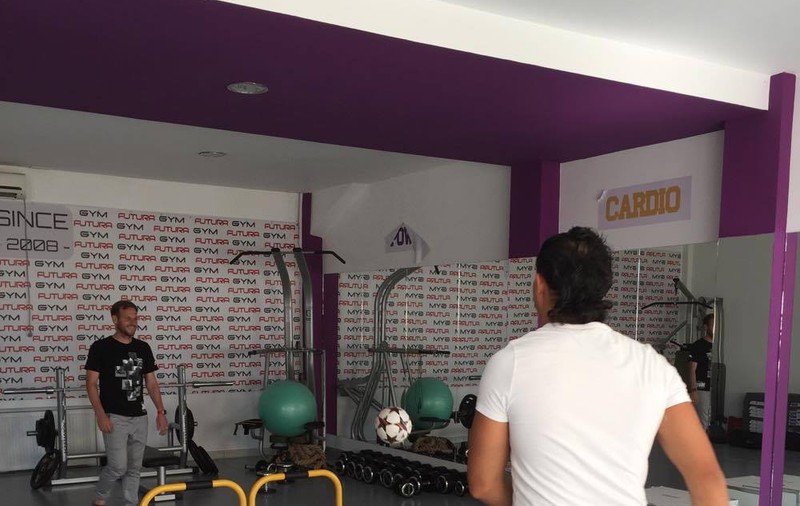 Florin Cernat l-a provocat la fotbal pe preparatorul fizic Alexander Florescu în sala de fitness | VIDEO