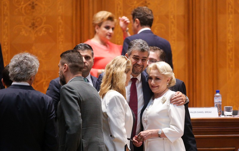 Viorica Dăncilă îl susţine pe Marcel Ciolacu la şefia PSD. Firea l-ar vrea şi pe Grindeanu în noua echipă