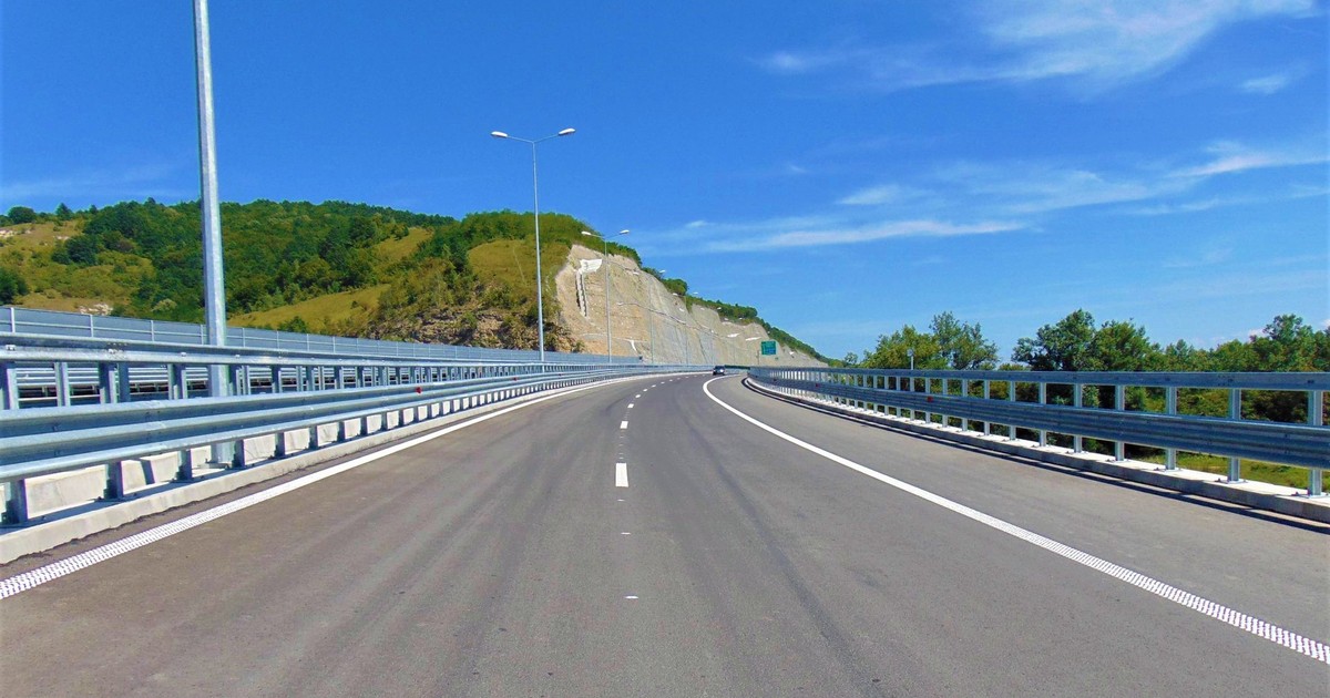 Tronson de autostradă din România