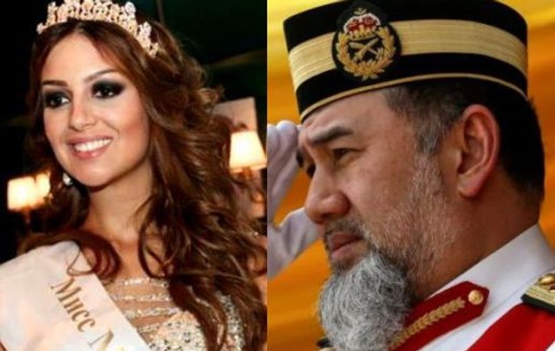 Fostul rege al Malaeziei a divorțat de fosta Miss Moscova 2015, la șase luni după ce a abdicat de la tron ca să fie cu ea