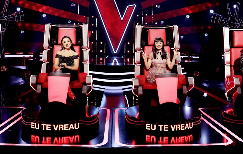 EXCLUSIV/Primele filmări la ”Vocea României” în noua formulă. Irina Rimes a făcut show pentru ceilați jurați