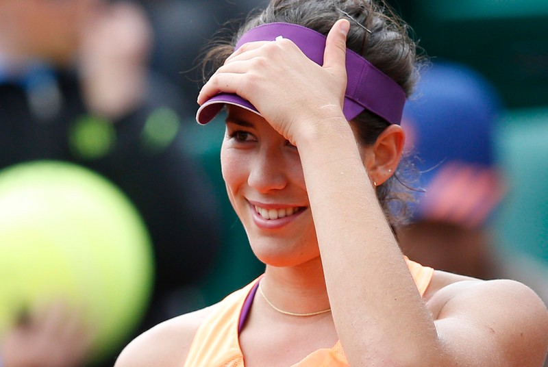 Garbine Muguruza, cea mai bună jucătoare din lotul Spaniei FOTO : EPA