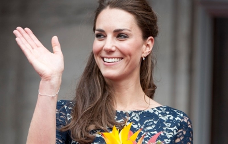 Foto | Ce flori frumoase a primit Kate Middleton în Canada!