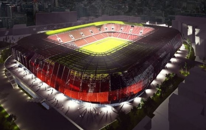 Stadionul ”Dinamo” a intrat la apă! Câte locuri s-au ”tăiat” față de proiectul inițial