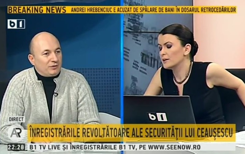 SCANDAL TV! Codrin Ștefănescu, DAT AFARĂ din platoul emisiunii „Actualitatea românească”, de la B1 TV | VIDEO