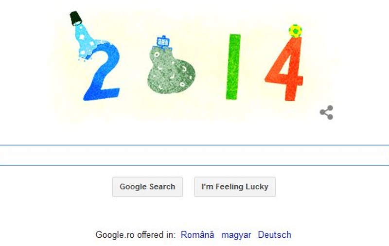 GOOGLE s-a pregătit de ANUL NOU! 