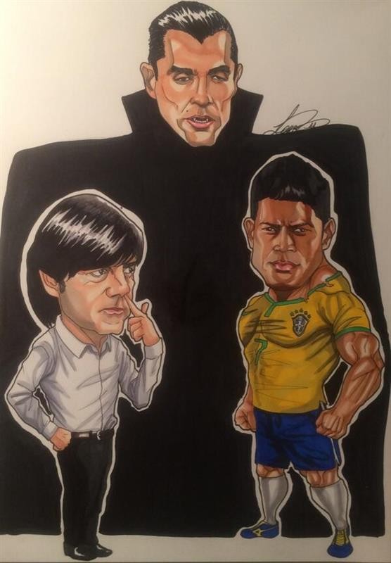 Selecţionerul Germaniei, Joachim Loew, ironizat înaintea semifinalei cu Brazilia FOTO: blick.ch