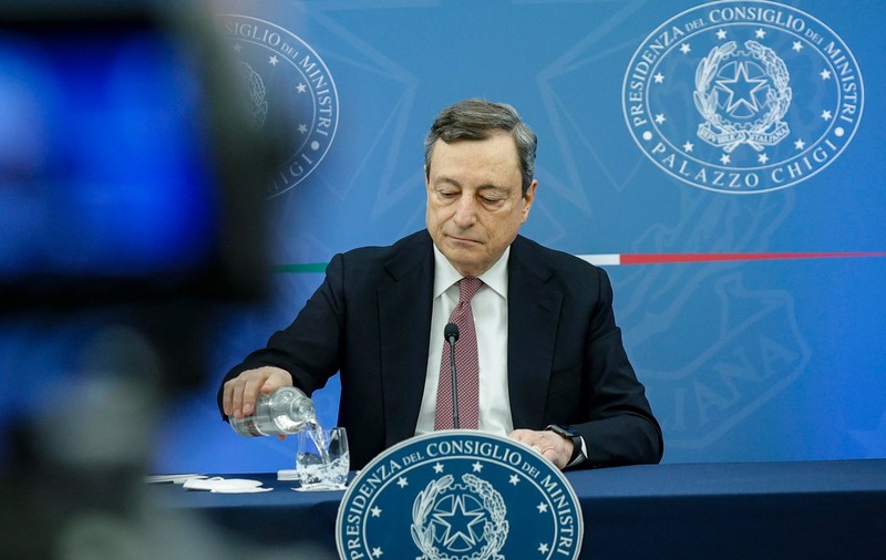 Premierul italian spune că oprirea importurilor de gaze rusești "nu se află încă pe masa sancțiunilor" împotriva Rusiei