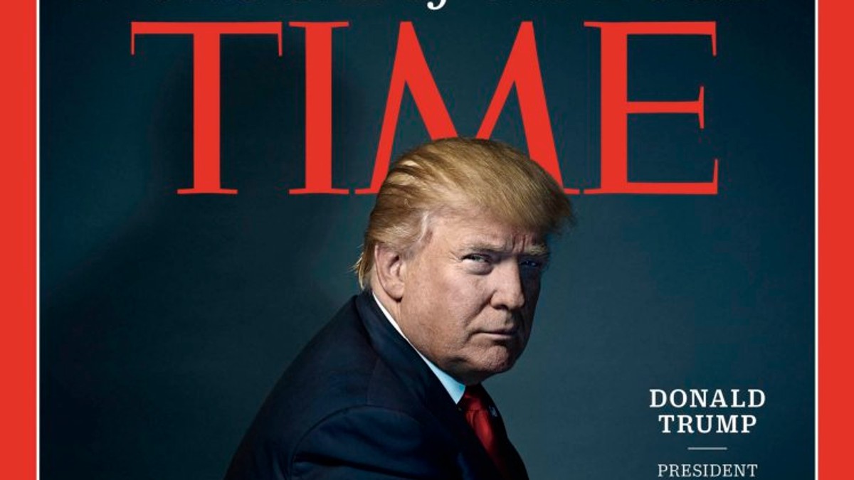 Trump spune că Time a vrut să-l desemneze Omul Anului 2017