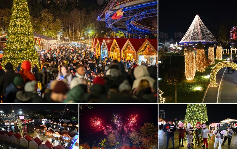 FOTO. A treia ediție a „West Side Christmas Market” e în plină desfășurare. Care sunt principalele atracții ale târgului din Parcul Drumul Taberei