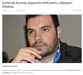 Emilian Hulubei va anunța cum va „vidanja” fotbalul