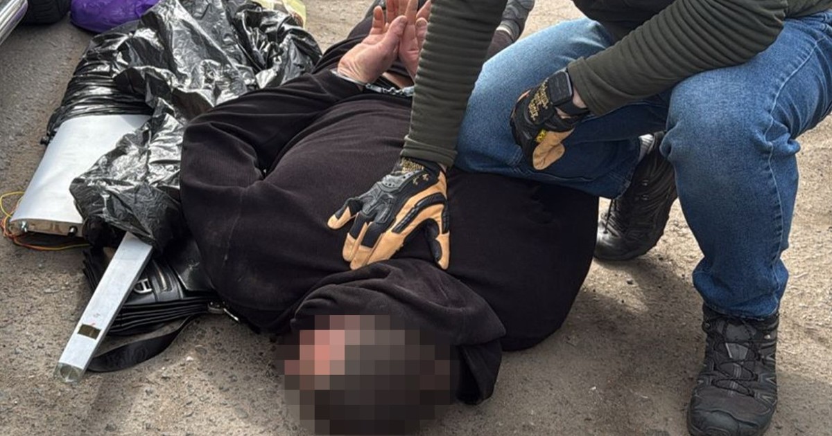 Spion transnistrean arestat la Odesa Foto: SBU