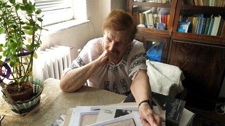 Mirjam Bercovici citește mai ales cărți despre Holocaust