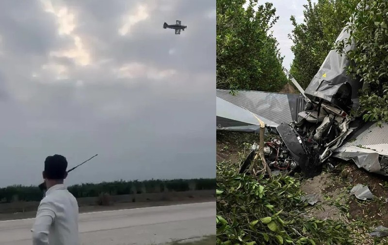 Cerere de căsătorie în aer cu final tragic: după ce a spus DA, avionul s-a prăbușit într-o livadă