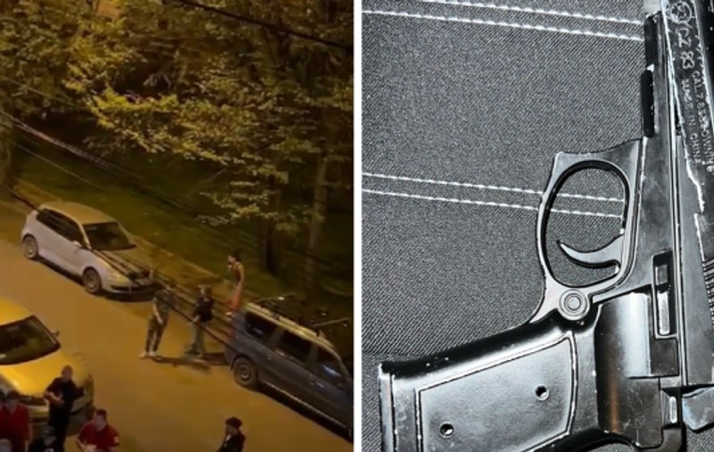 Un tânăr a fost amendat după ce a încercat să intre în Spitalul de Pediatrie din Ploiești cu un pistol-brichetă la brâu