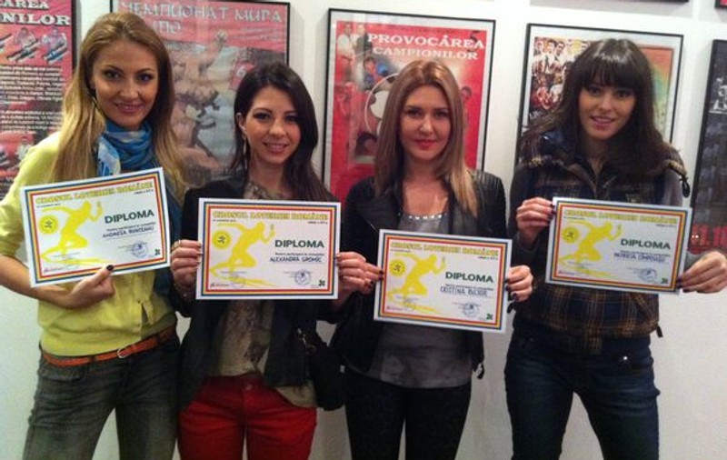 Fetele de la Amadeus au fost premiate pentru activitatea lor... sportivă