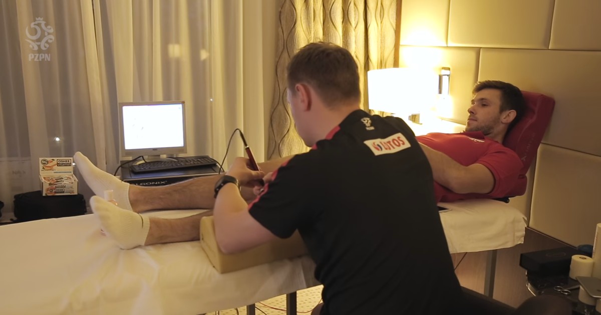 Fotbaliștii polonezi fac tratament medical după fiecare antrenament