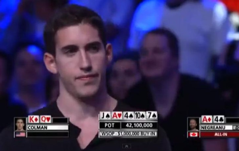 L-a bătut pe Negreanu în finală şi a luat 15 milioane de dolari. Uite ce reacţie (nu) a avut tânărul Daniel Colman! | VIDEO