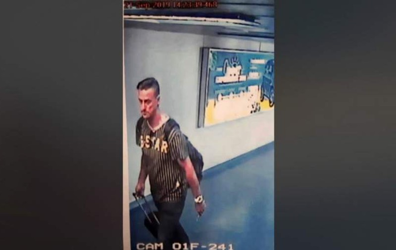 Criminalul olandez, surprins de camerele de supraveghere de pe Aeroportul Otopeni înainte să părăsească România