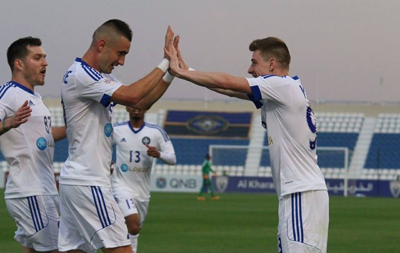 Dragoș Grigore și Vali Lazăr au marcat în Qatar. Fotbaliștii români au urcat pe primul loc / VIDEO