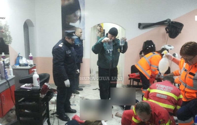 UPDATE | O FEMEIE A FOST UCISĂ ÎNTR-UN COAFOR DIN IAŞI!