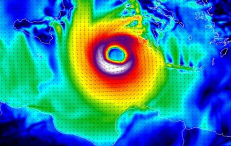 O furtună-hibrid va lovi Europa. Fenomenul meteo extrem de rar are trăsăturile unui uragan