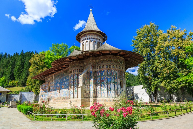 Patrimoniul UNESCO Romania- Manastirea Voronet