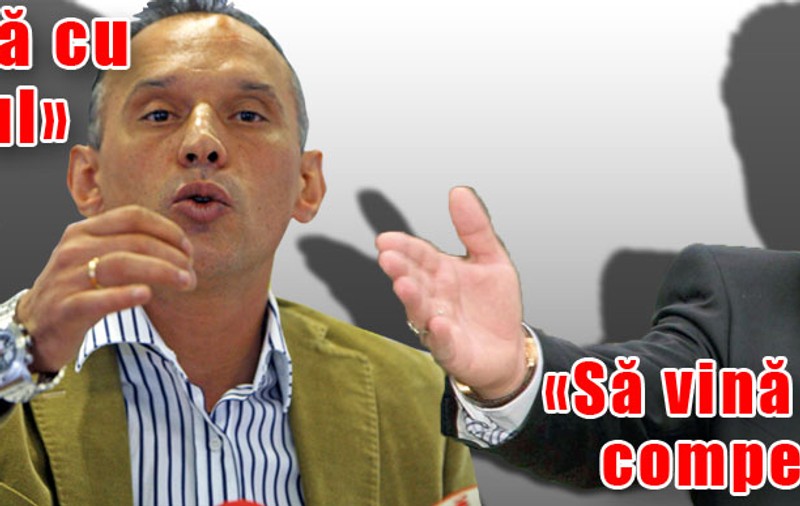 Scandal monstru între Ioan Becali şi federalul Florin Prunea
