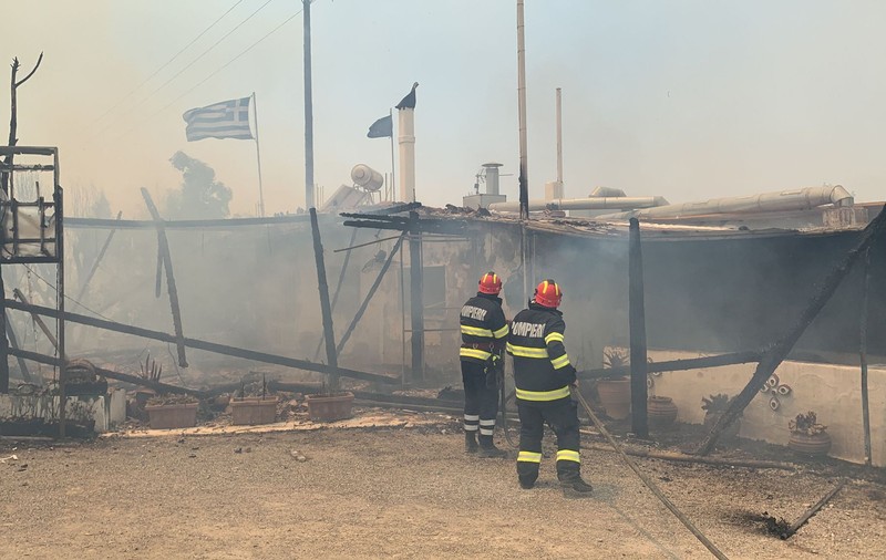 Mărturia unui antreprenor român din iadul de foc din Rodos: „Ajutoare vin, dar deja e prea târziu”