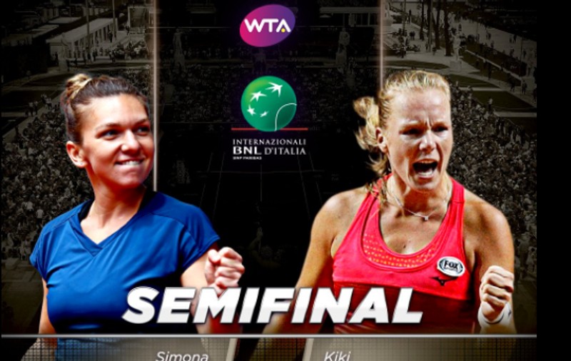 Simona Halep calcă totul în picioare, în turneul de la Roma! Va juca în finală cu Svitolina / VIDEO