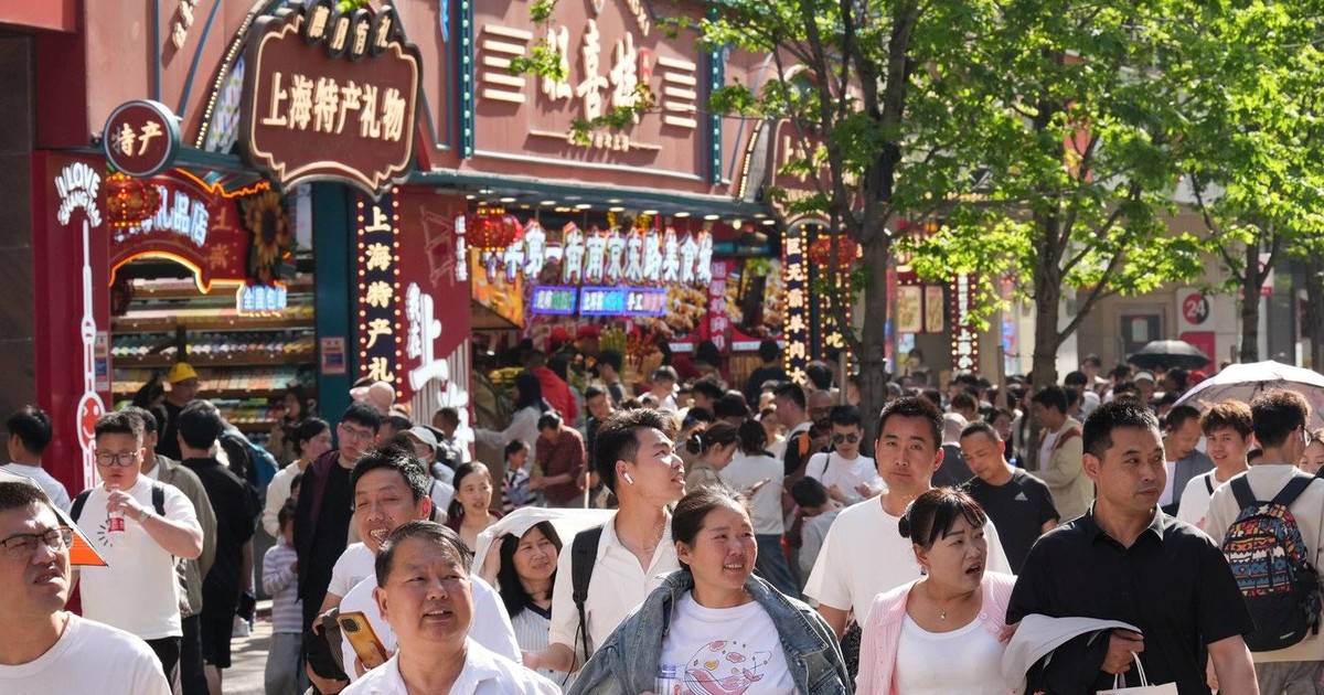 Sărbătoarea Zilei Muncii în China, la Shanghai. Imagine cu caracter ilustrativ, Foto Profimedia