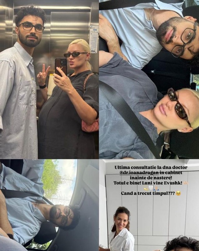 Alexandra Stan, anunț după ultima consultație înainte să devină mamă: „Mai am 2 zile până nasc"