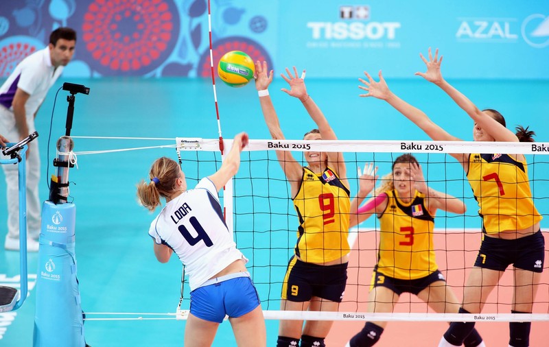 România a învins Italia la volei și a trimis-o acasă