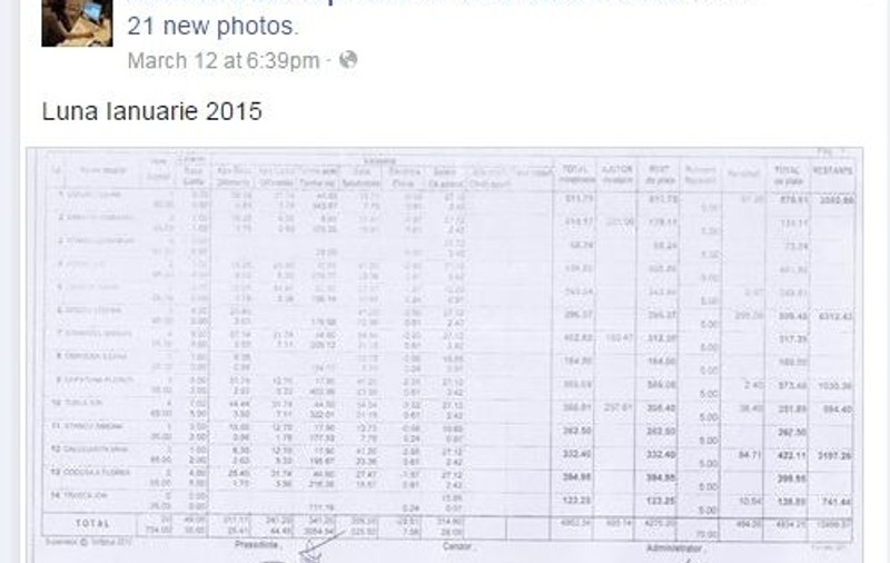 Craiovenii pot afla de pe Facebook ce datorii au la întreţinere