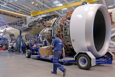 Motoarele Rolls Royce Trent XWB echipează aeronavale Airbus