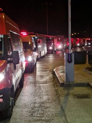 108 pompieri și 23 de autospeciale din România, în ajutorul salvatorilor greci FOTO: Facebook/MAE