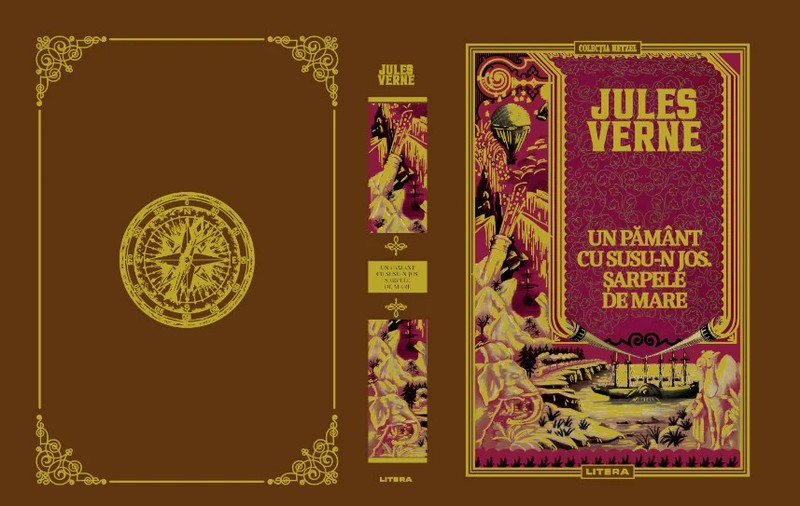 ”Un pământ cu susu-n jos. Șarpele de mare”, din colecția Jules Verne, două povestiri fantastice, cu final neașteptat