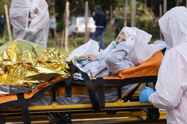 7 pacienți au murit în urma izbucnirii unui incendiu la secția ATI a Spitalului de Boli Infecțioase din Constanța. Foto: Inquam Photos / Costin Dinca