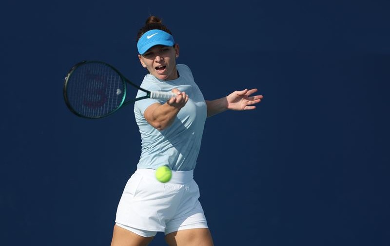 Simona Halep, învinsă la Miami Open de Paula Badosa, în primul meci de revenire după suspendare
