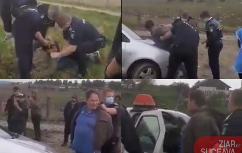 VIDEO | Un bărbat din Suceava, amenințat cu pistolul de proprietarul unui magazin pentru că nu și-a plătit datoria. Pistolarul, în custodia poliției