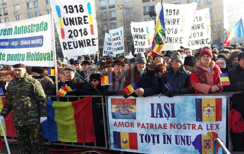 Demnitari huiduiți în timpul manifestărilor de 24 ianuarie, la Iași