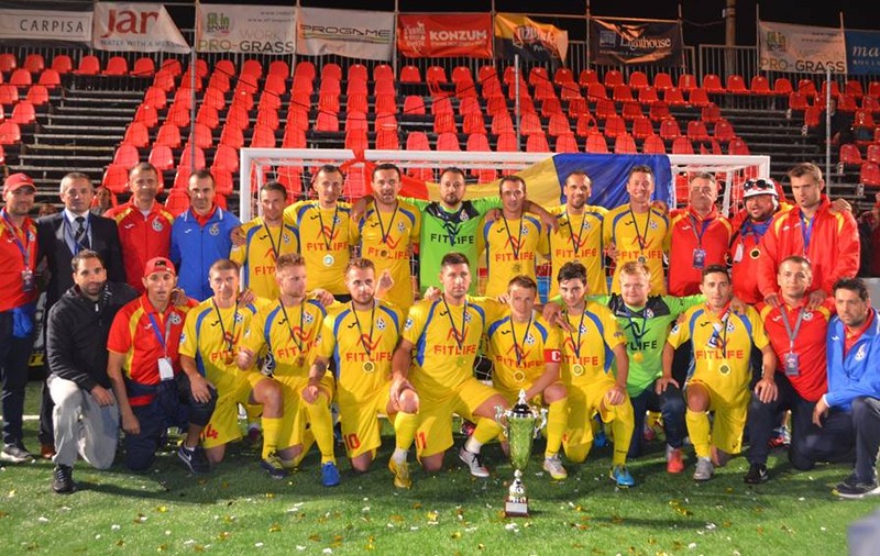 România a debutat cu o victorie împotriva Franței, la Euro 2016 de minifotbal / VIDEO